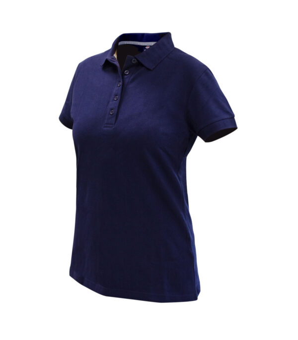 Polera Pique Mujer manga corta Spandex Comfort Corporativa