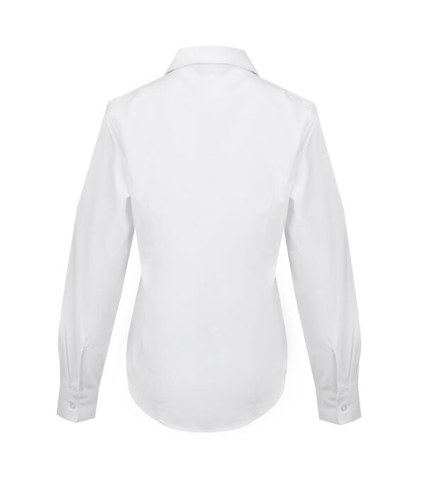 Blusa Oxford Mujer Manga Larga Slim Fit