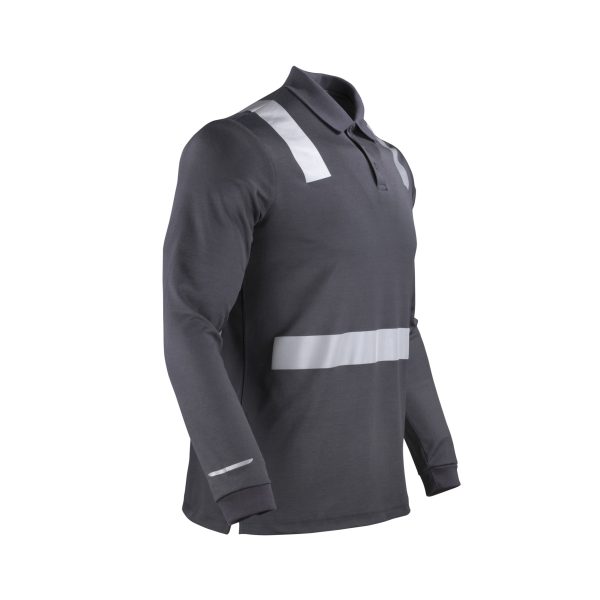 polera polo hibrida cinta reflectiva manga larga 4