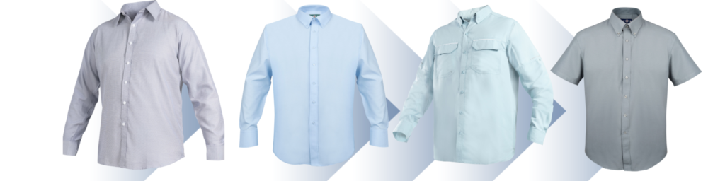 Camisas corporativas con logo bordado