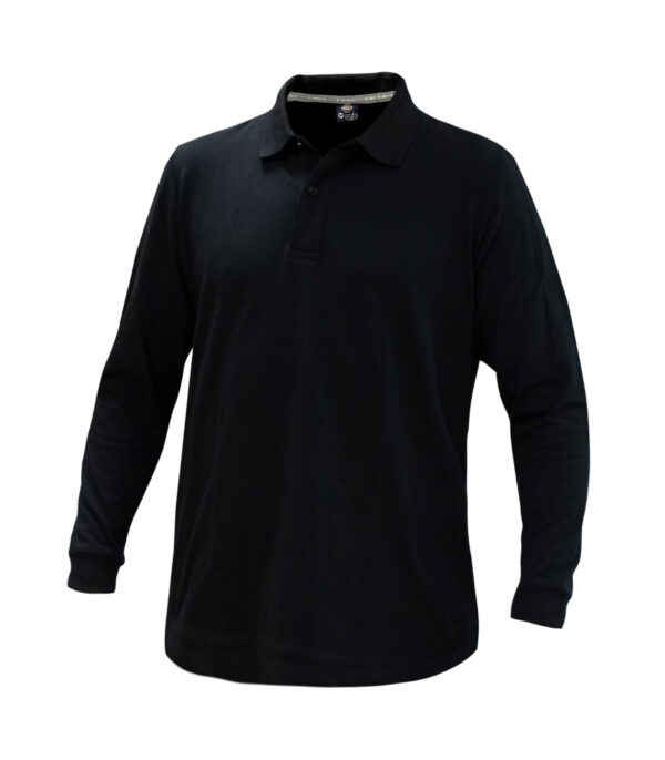 POLERA PIQUE HOMBRE SPANDEX MANGA LARGA HOMBRE