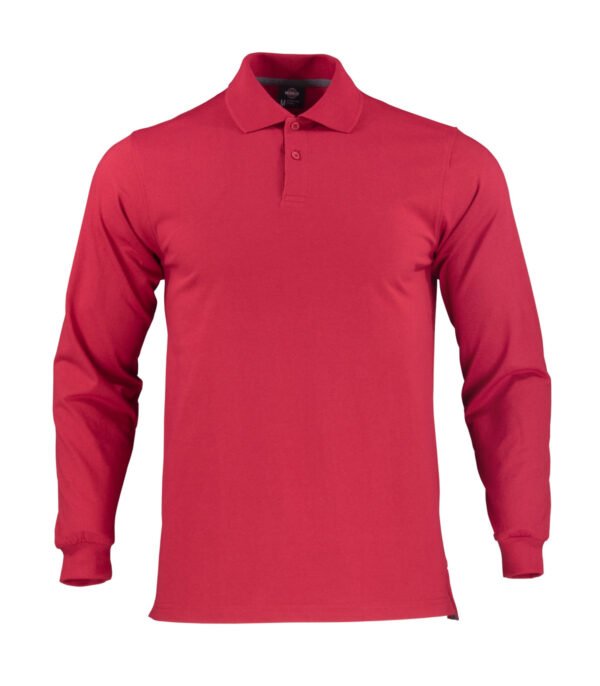Polera pique Dryfresh manga larga para hombre