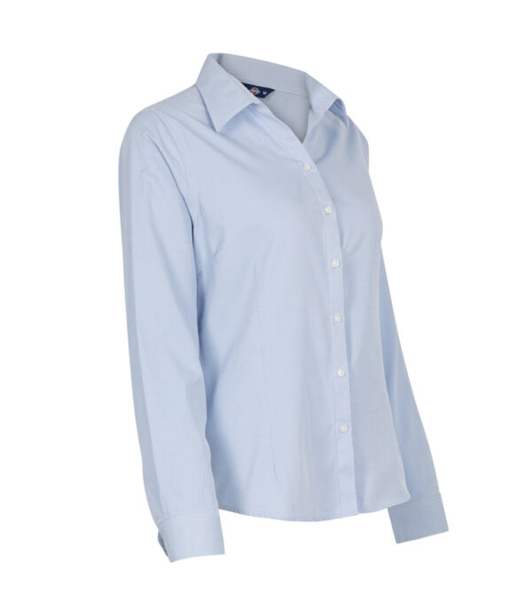 Blusa Oxford Light Manga Larga Corporativa