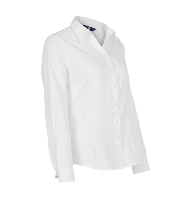 Blusa Oxford Light Manga Larga Corporativa